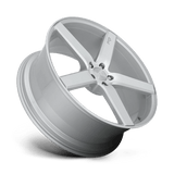 Niche Milan 18x8 +40 Gloss Silver Machined premium Euro wheel