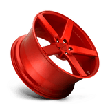Niche M187 Milan 20x10 Candy Red premium sport wheel