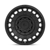 Fuel 1PC D723 MILITIA 20x9 +1mm Matte Black
