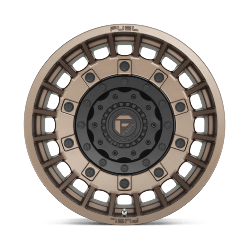 Fuel 1PC D725 MILITIA 20x9 +1 Matte Bronze & Black