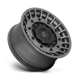 Fuel 1PC Militia 17x9 +1mm Matte Anthracite with Black Simulated Beadlock (5x114.3 / 5x127)