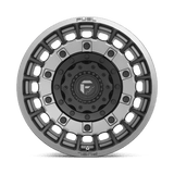 Fuel 1PC D726 MILITIA 20x10 -18mm Matte Anthracite And Black