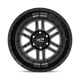 Moto Metal MO800 DEEP SIX 20x12 -44mm Gloss Black Milled