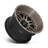 Moto Metal MO800 DEEP SIX 20x10 -18mm Satin Black With Bronze Tint
