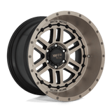 Moto Metal MO800 DEEP SIX 20x12 -44mm Satin Black with Bronze Tint