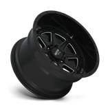 Moto Metal MO801 PHANTOM 24x12 -44mm Gloss Black Milled