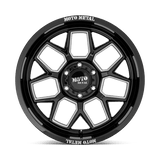Moto Metal MO803 BANSHEE 20x10 -18mm Gloss Black Milled