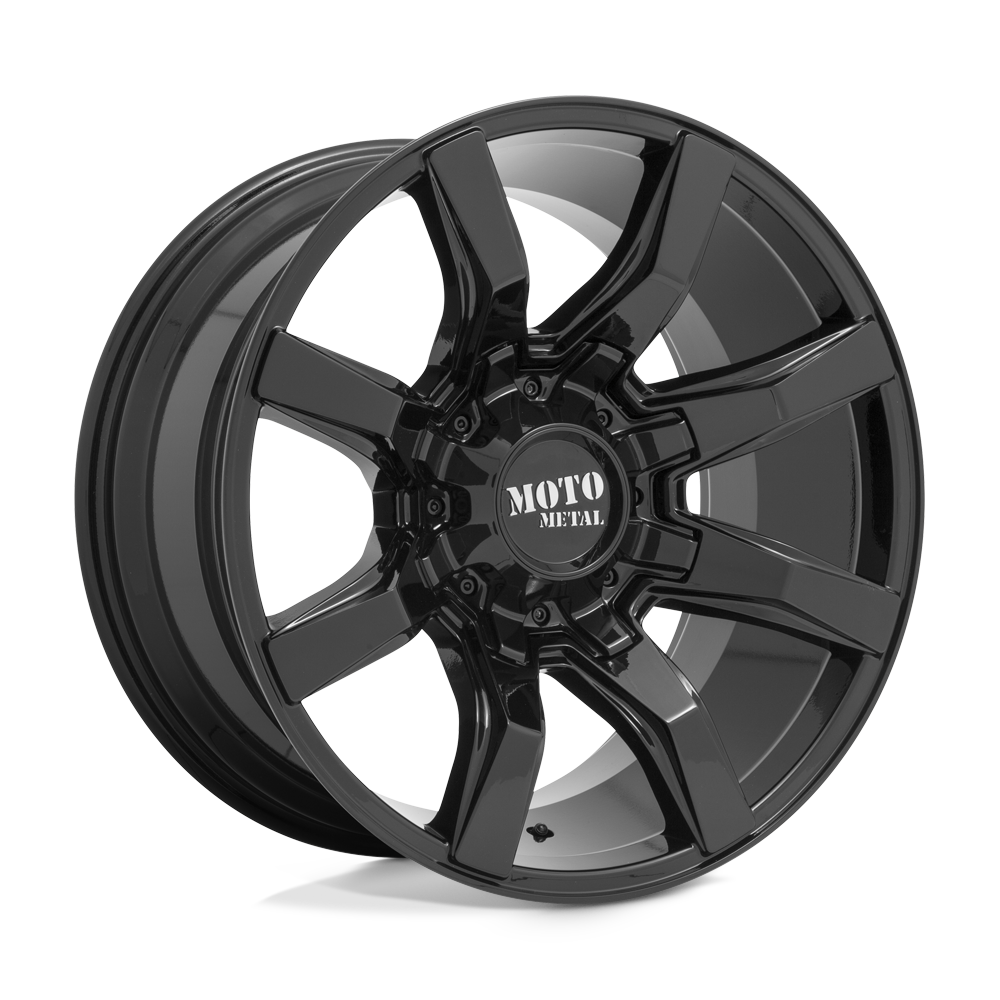 Moto Metal MO804 SPIDER Black wheel