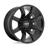 Moto Metal MO804 SPIDER Black wheel