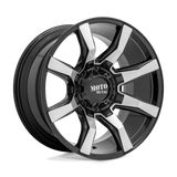 Moto Metal MO804 SPIDER Black wheel
