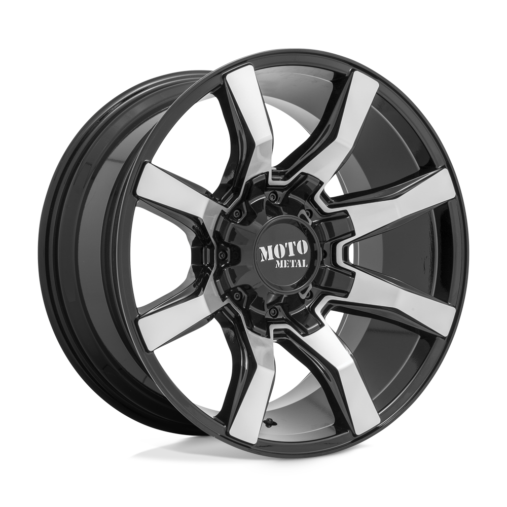 Moto Metal MO804 SPIDER Black wheel