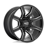 Moto Metal MO804 SPIDER Black wheel