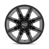 Moto Metal MO804 SPIDER 20x9 0mm Gloss Black Milled