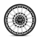 Moto Metal MO807 22x12 -44mm Gloss Black with Machined Face