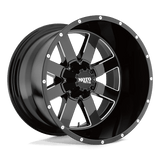 Moto Metal MO962 22x14 -76mm Gloss Black Milled