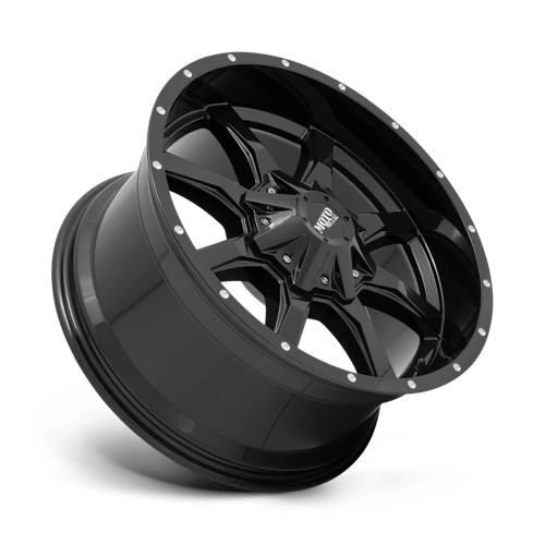 Moto Metal MO970 16x8 0 Gloss Black with Milled Lip