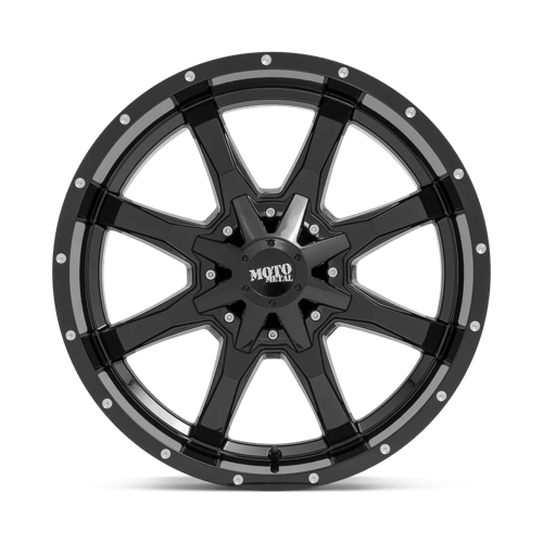 Moto Metal MO970 16x8 0 Gloss Black With Milled Lip