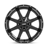Moto Metal MO970 20x9 +18 Gloss Black Milled Lip premium truck wheel