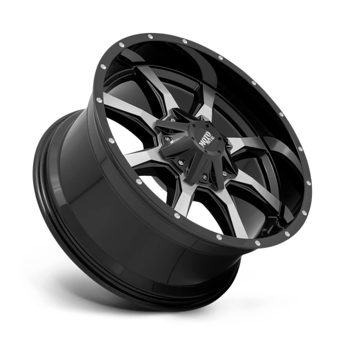 Moto Metal MO970 18x10 -24 Gloss Black Machined Face