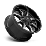 Moto Metal MO970 18x9 +18 Gloss Black Machined Face premium wheel