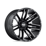 Moto Metal MO978 RAZOR 20x12 -44mm Satin Black Machined
