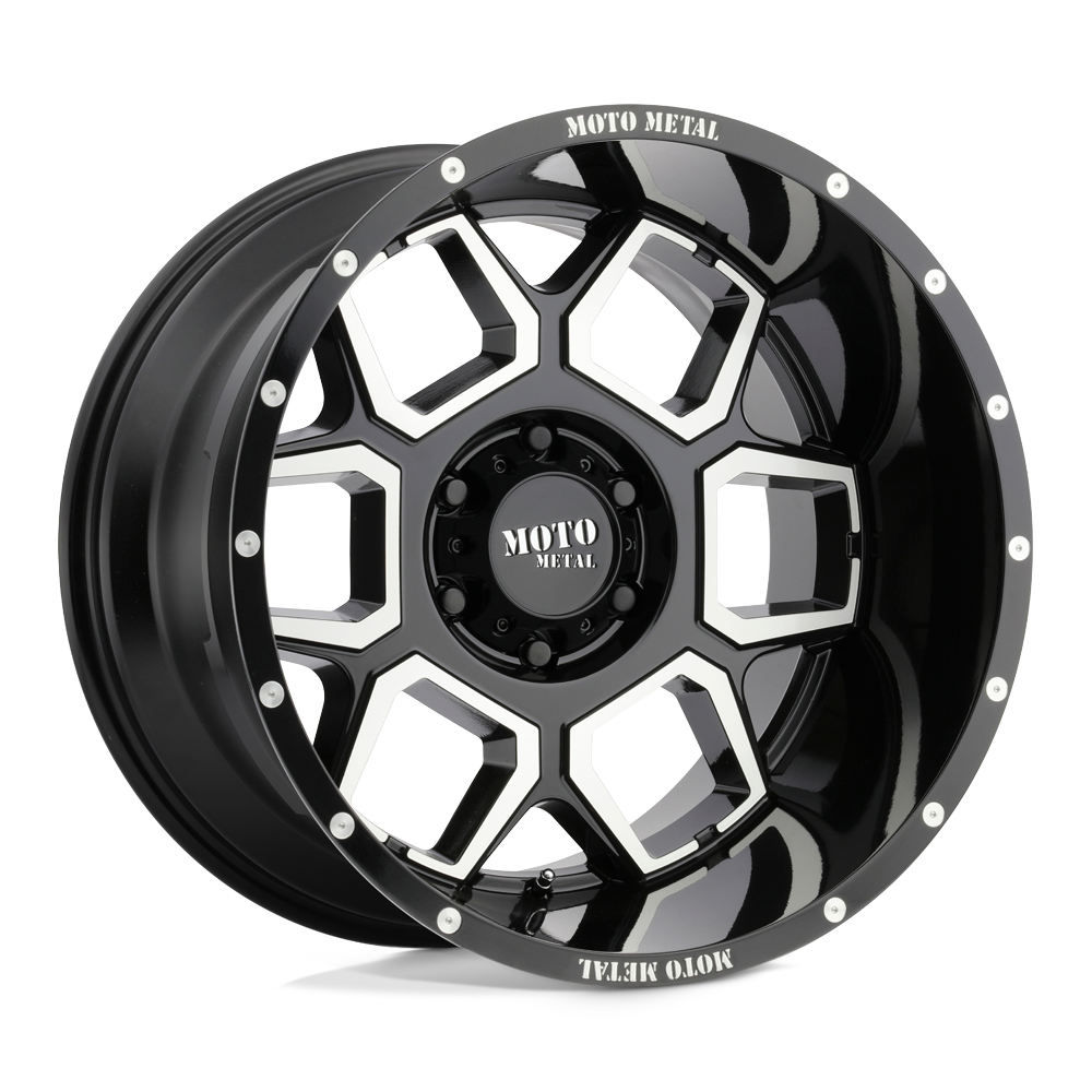 Moto Metal MO981 SPADE Black wheel
