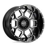 Moto Metal MO981 SPADE Black wheel