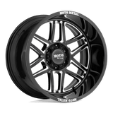 Moto Metal MO992 FOLSOM 20x9 +18mm Gloss Black Milled
