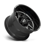 Moto Metal MO997 HURRICANE 20x12 -44mm Gloss Black Milled - Left Directional