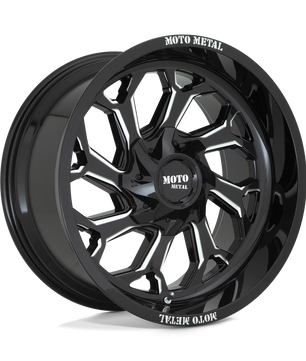 Moto Metal Mo999 Gloss Black Milled