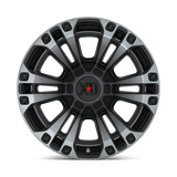 XD XD851 Monster 3 20x9 +18 Satin Black Gray Tint 5x150 truck wheel