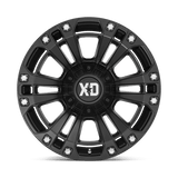 XD XD851 Monster 3 20x9 +18 Satin Black premium truck and SUV wheel