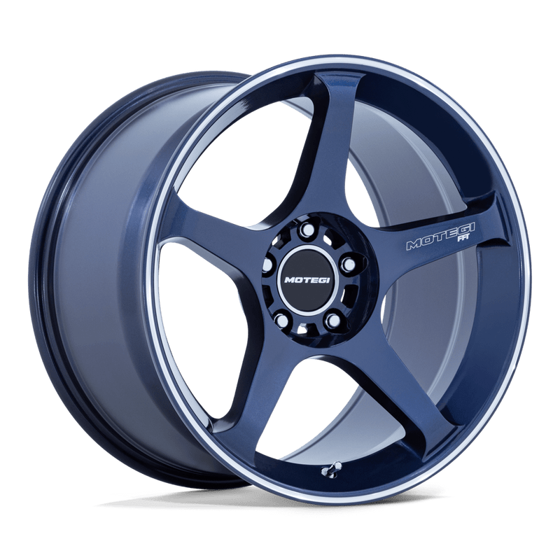 Motegi MR159 BATTLE V Blue wheel