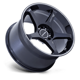 Motegi MR159 18x8.5 +35 Obsidian Blue Machined Lip premium wheel