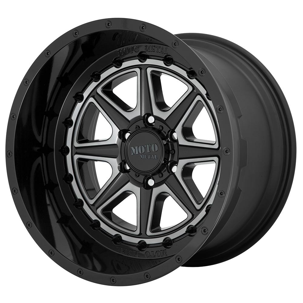 Moto Metal MO801 PHANTOM Black wheel