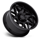 Moto Metal MO812 Turbine 20x9 +20 Gloss Black premium truck wheel