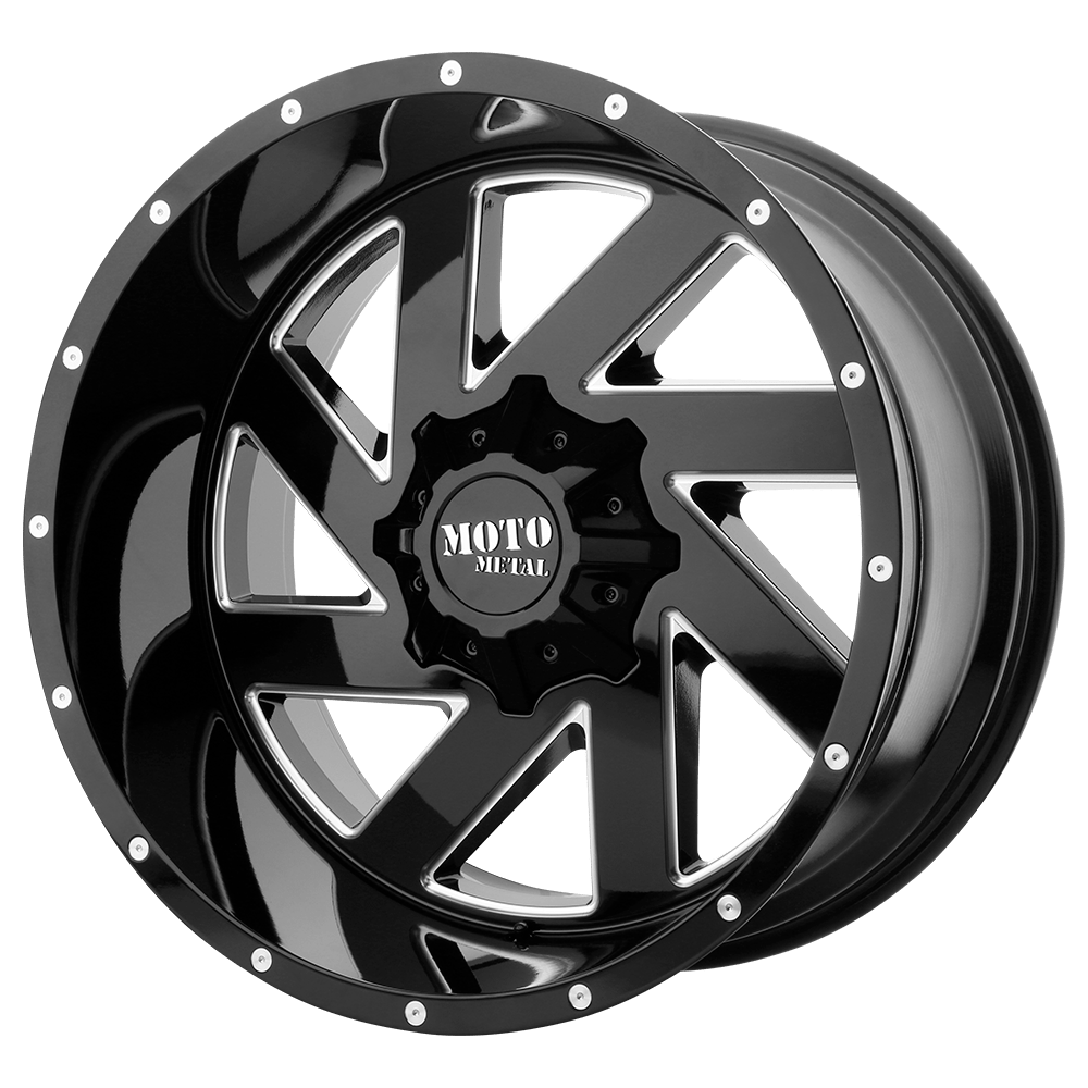 Moto Metal MO988 MELEE Black wheel