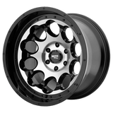 Moto Metal MO990 ROTARY 20x12 -44mm Gloss Black Machined