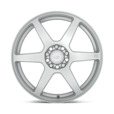 Motegi MR143 CS6 17x7 +40 Hyper Silver premium Euro wheel