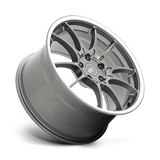 Motegi MR152 SS5 18x9.5 +40 Gunmetal Machined Lip premium Euro wheel