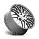 Motegi MR153 19x8.5 +30mm Gunmetal with Machined Spokes