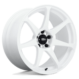 Motegi MR154 Battle 18x9.5 +38 white premium Euro wheel 5x100