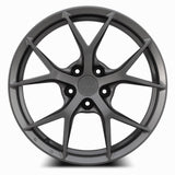 MRR FS6 19x8.5 Matte Gun Metal premium Euro wheel