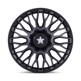 MSA Offroad Wheels M50 CLUBBER 24x7 0mm Matte Black Smoke Tint