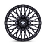 MSA Offroad Wheels M50 CLUBBER 14x7 +10mm Matte Black Smoke Tint