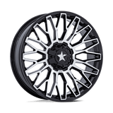 MSA Offroad Wheels M50 Clubber 20x7 Gloss Black Machined premium offroad wheel
