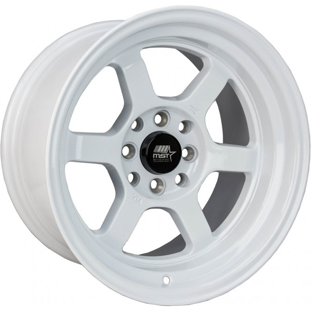 MST Time Attack Gloss White Wheel