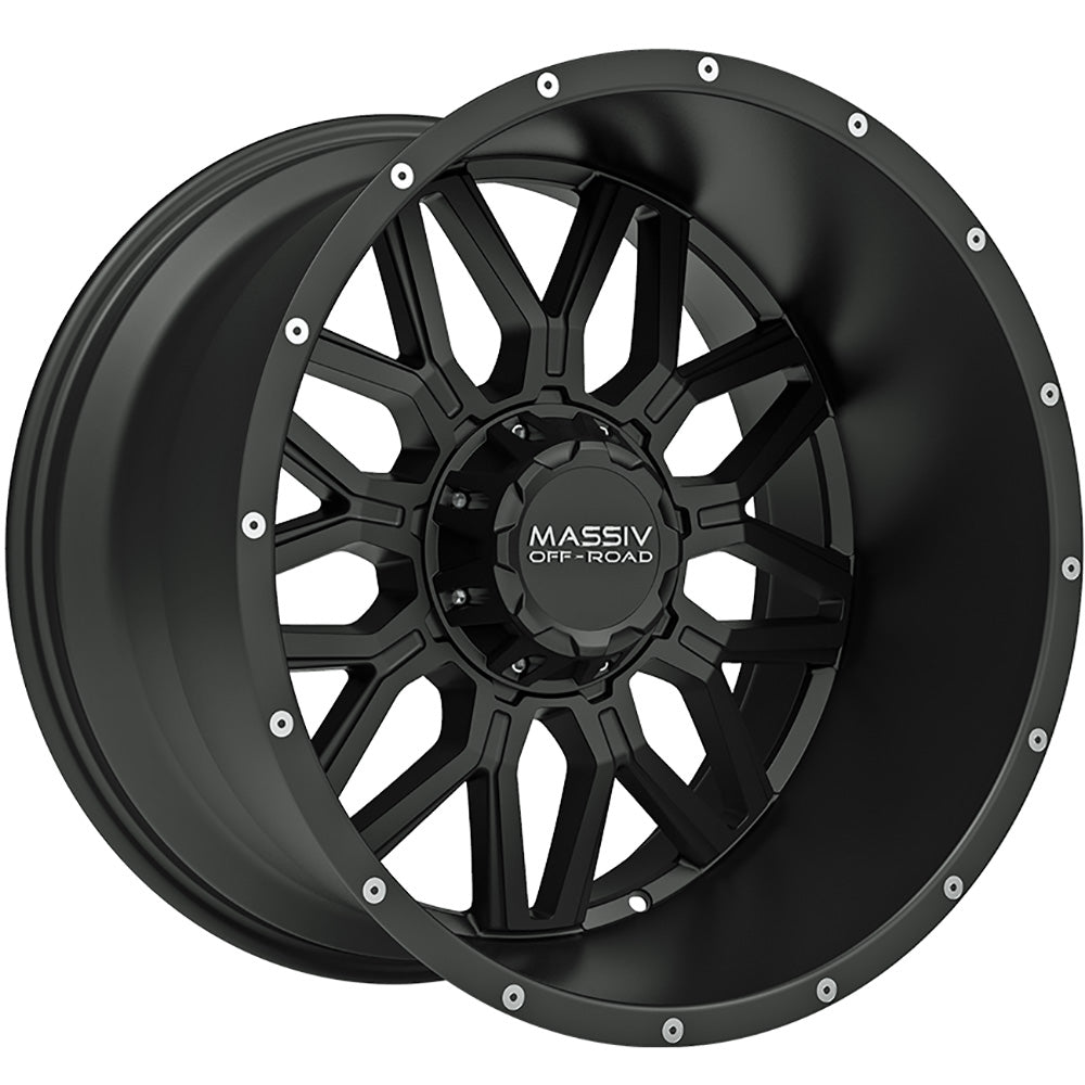 Massiv Offroad OR1 Satin Black Wheel