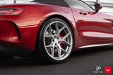 Vossen HF-5 21x11.5 +15 Satin Silver premium Euro split-spoke wheel