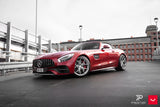 Vossen HF-5 19x8.5 -6 Satin Silver custom-drilled premium Euro wheel